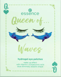 essence Augenpads Hydrogel Queen of... Waves 01 Dolphins Are My Trump Cards (1Paar)