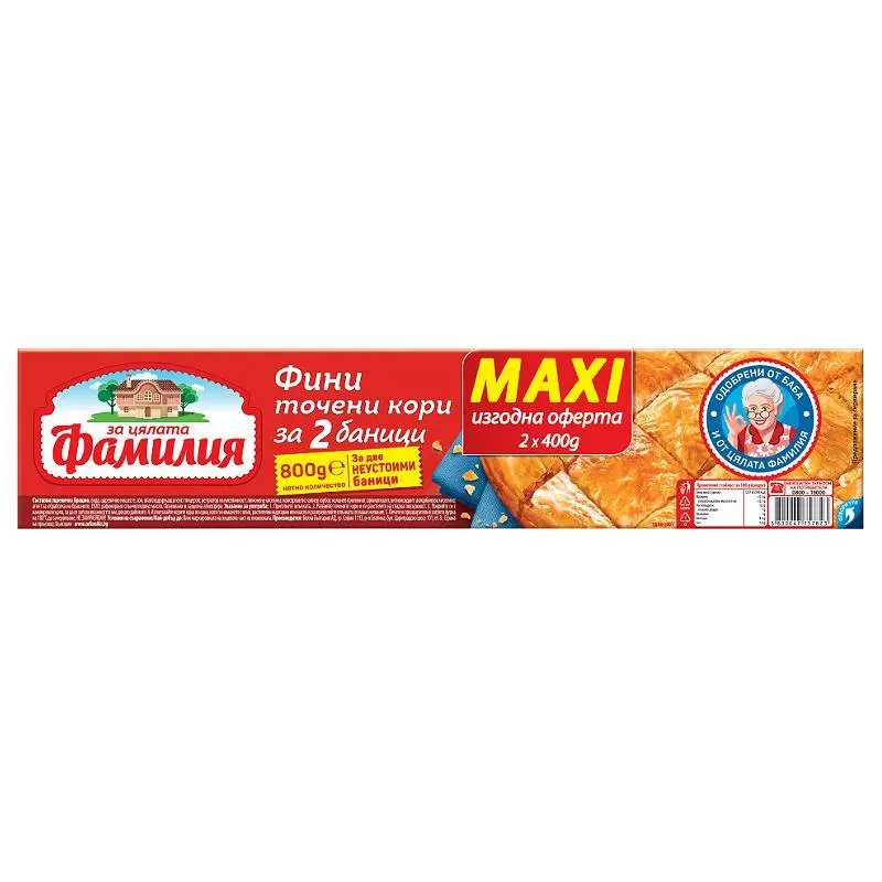 Фамилия Точени кори Maxi