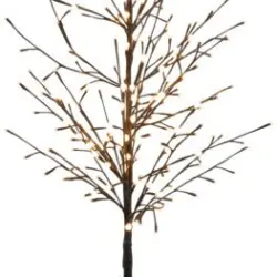 JYSK Pom lumini exterior NUNDORIT 160cm 208 LED temporizator