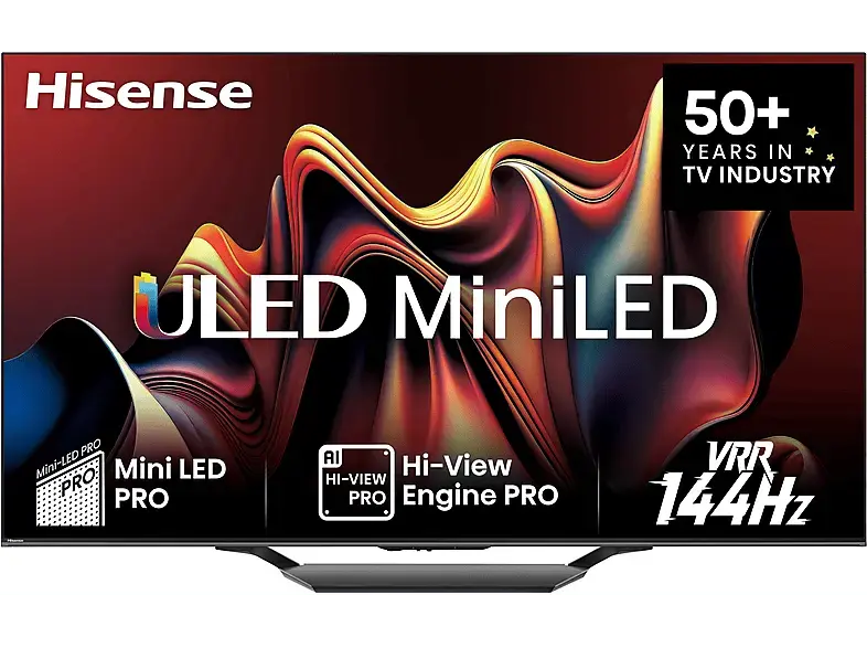 Hisense 55U7NQ (2024) 55 Zoll mini LED ULED 4K Smart TV; LED TV