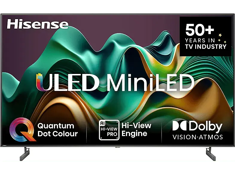 Hisense 65U6NQ (2024) 65 Zoll Mini LED ULED 4K Smart TV; LED TV