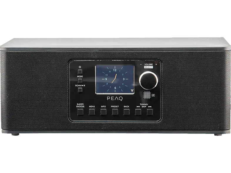 Peaq PDR 270 BT-B DAB+/FM /Internet Radio; Internetradio