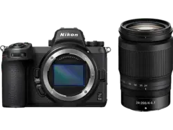 Nikon Z 6II Systemkamera mit Objektiv 24-200mm f4.0-6.3 VR; Systemkamera Set