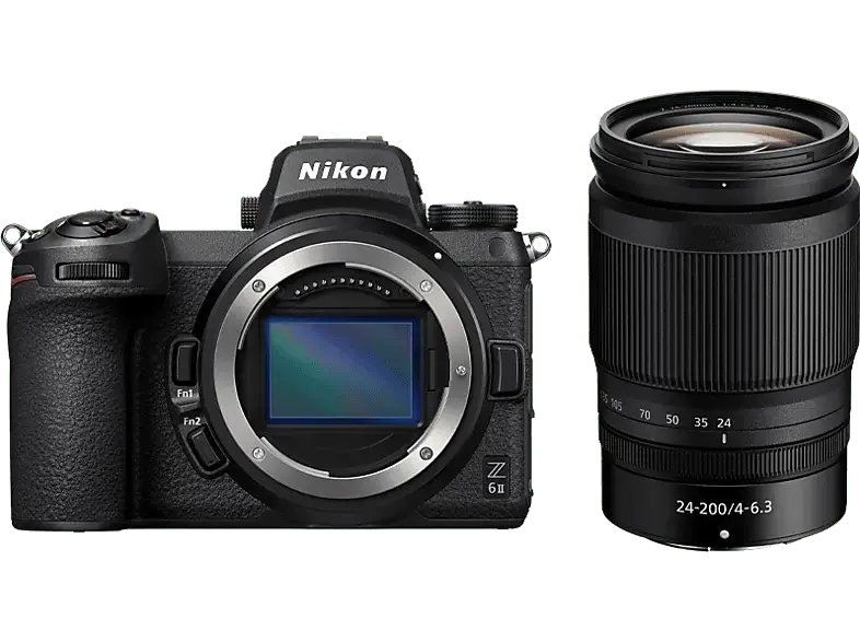 Nikon Z 6II Systemkamera mit Objektiv 24-200mm f4.0-6.3 VR; Systemkamera Set