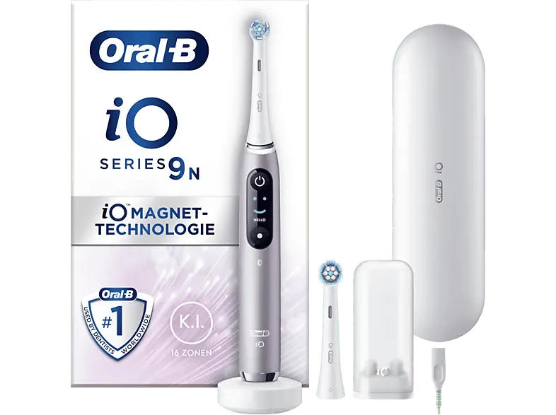 Oral-B iO Series 9N mit Reiseetui Elektrische Zahnbürste Rose