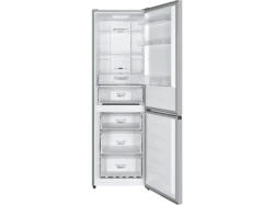 Gorenje NRK619CAXL4 Kühl- und Gefrierkombination (C, 304 l, 1860 mm hoch, freistehend, No Frost (verminderte Eisbildung), Silber)