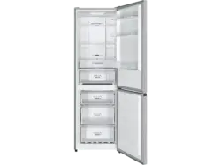 Gorenje NRK619CAXL4 Kühl- und Gefrierkombination (C, 304 l, 1860 mm hoch, freistehend, No Frost (verminderte Eisbildung), Silber)