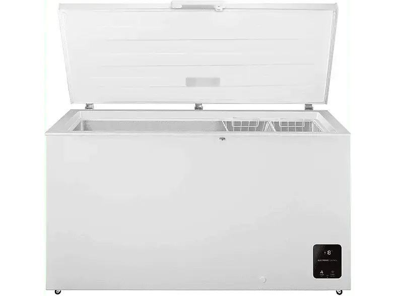 Gorenje FHC42EAW Gefriertruhe (E, 420 l, 852 mm hoch, Weiß)