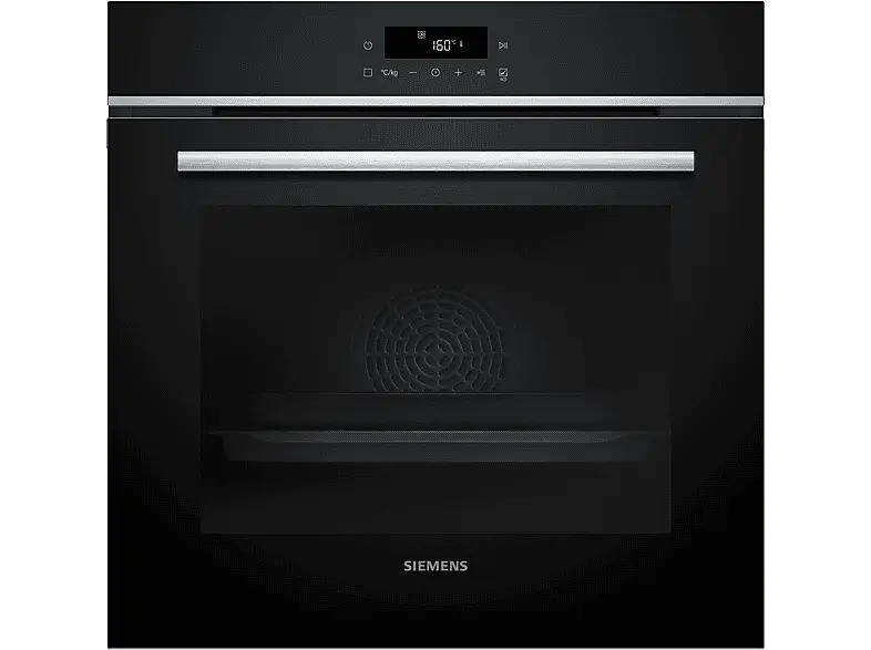 Siemens HB572ABS3 Backofen mit Pyrolyse (71 l, Schwarz, 594 mm breit, A+)