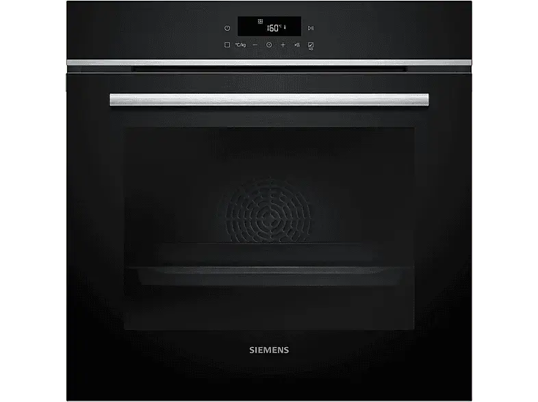 Siemens HB572ABS3 Backofen mit Pyrolyse (71 l, Schwarz, 594 mm breit, A+)