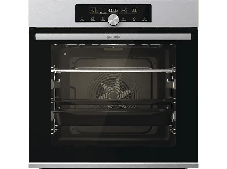 Gorenje BOS6747A01X, G600 Multisystem Backofen (77 l, Edelstahl, 595 mm breit, A+)