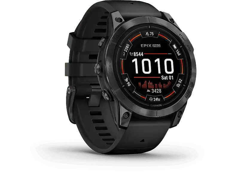 Garmin Smartwatch EPIX Pro Gen.2 47mm Schwarz/Schiefergrau