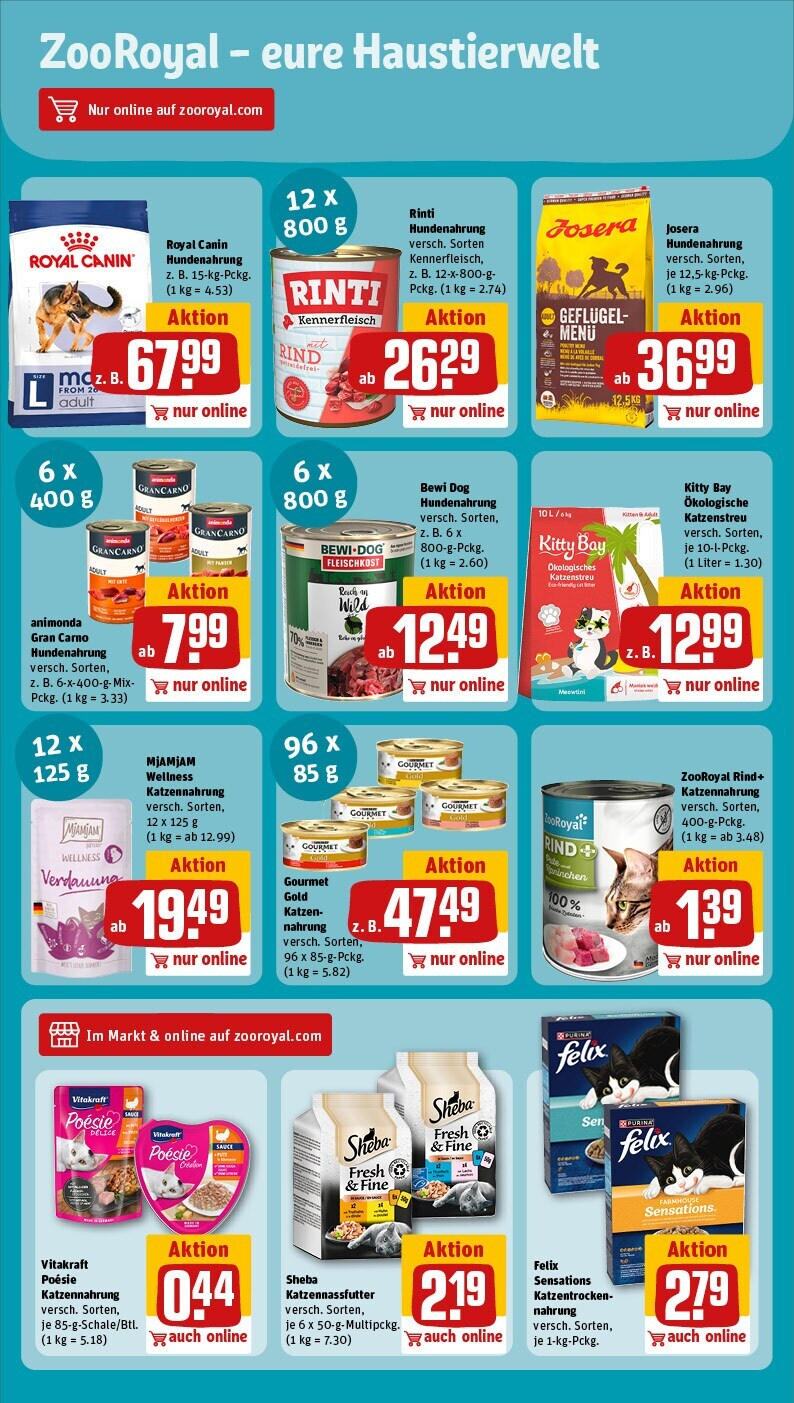 Rewe - Berlin / Mitte, Ackerstraße 2 (ab 06.01.2025) zum Blättern » Angebote | Seite: 27 | Produkte: Sheba