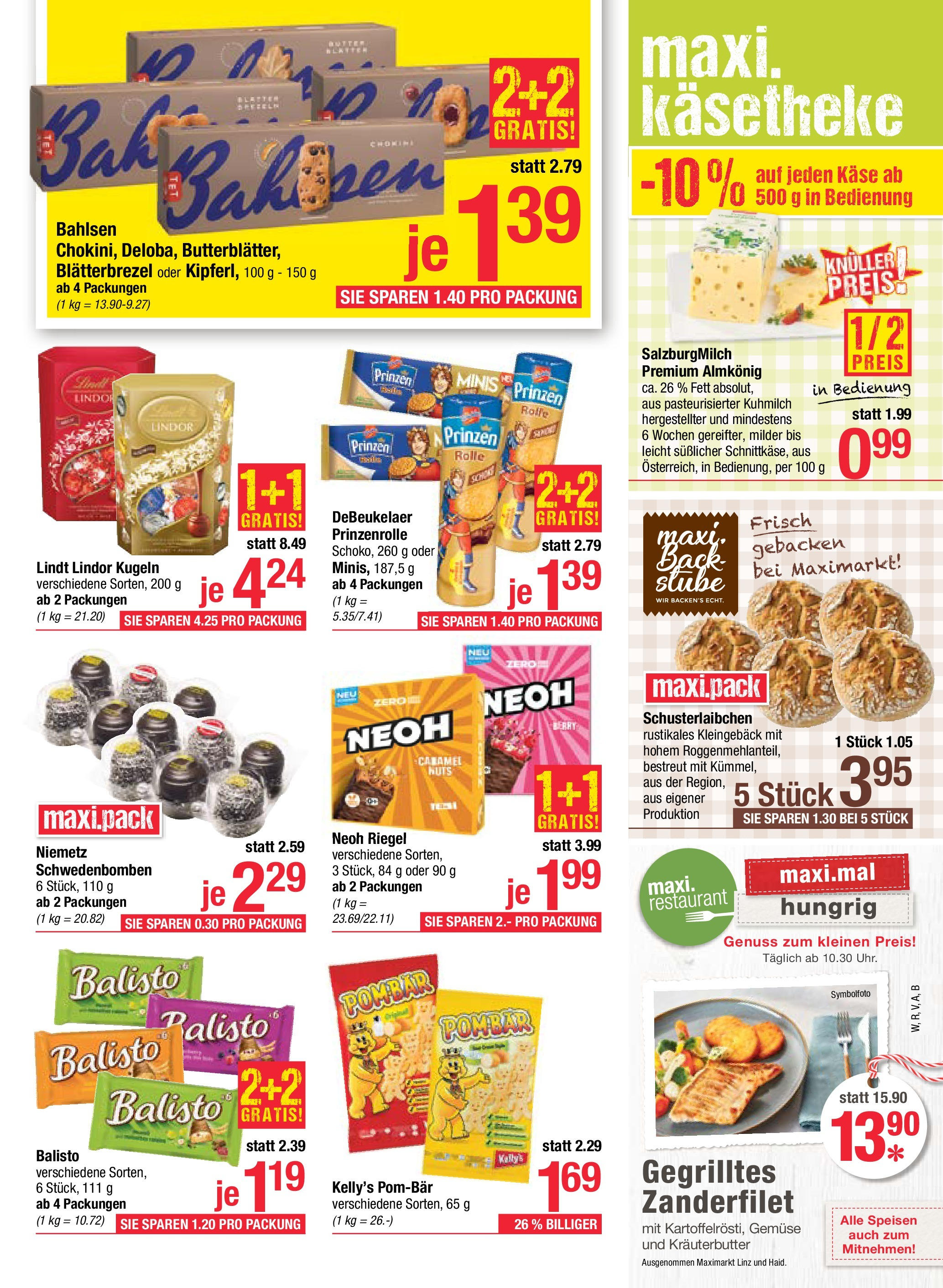 Maximarkt Flugblatt Anif & Bruck von 07.01.2025 - Aktuelle Angebote | Seite: 11 | Produkte: Gemüse, Käse