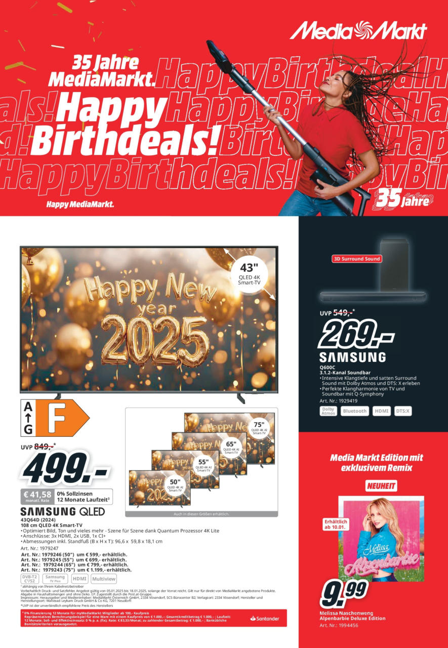 MediaMarkt: Neujahrs Angebote