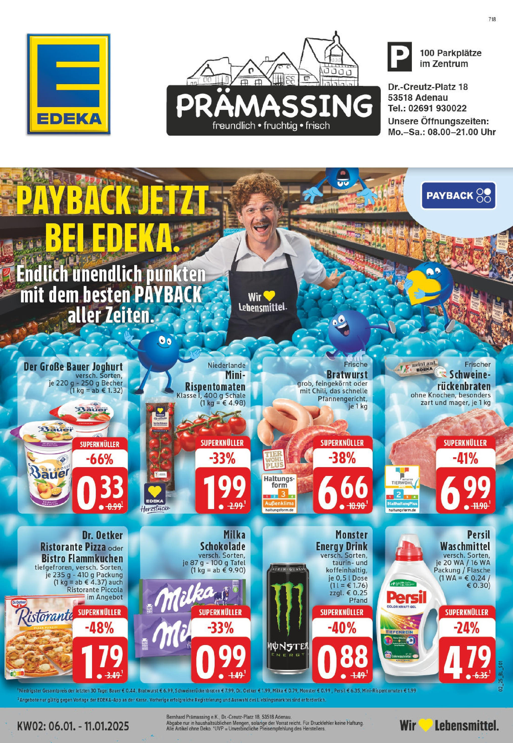 EDEKA Prospekt ab 06.01.2025 - Adenau / Eifel, Dr.-Creutz-Platz 1 Online