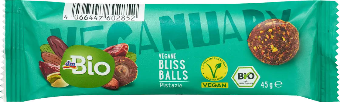 dmBio Vegane Bliss Balls Pistazie