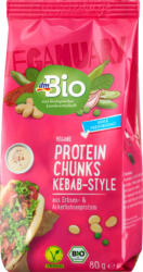 dmBio Vegane Protein Chunks mit Würzmischung Kebab-Style