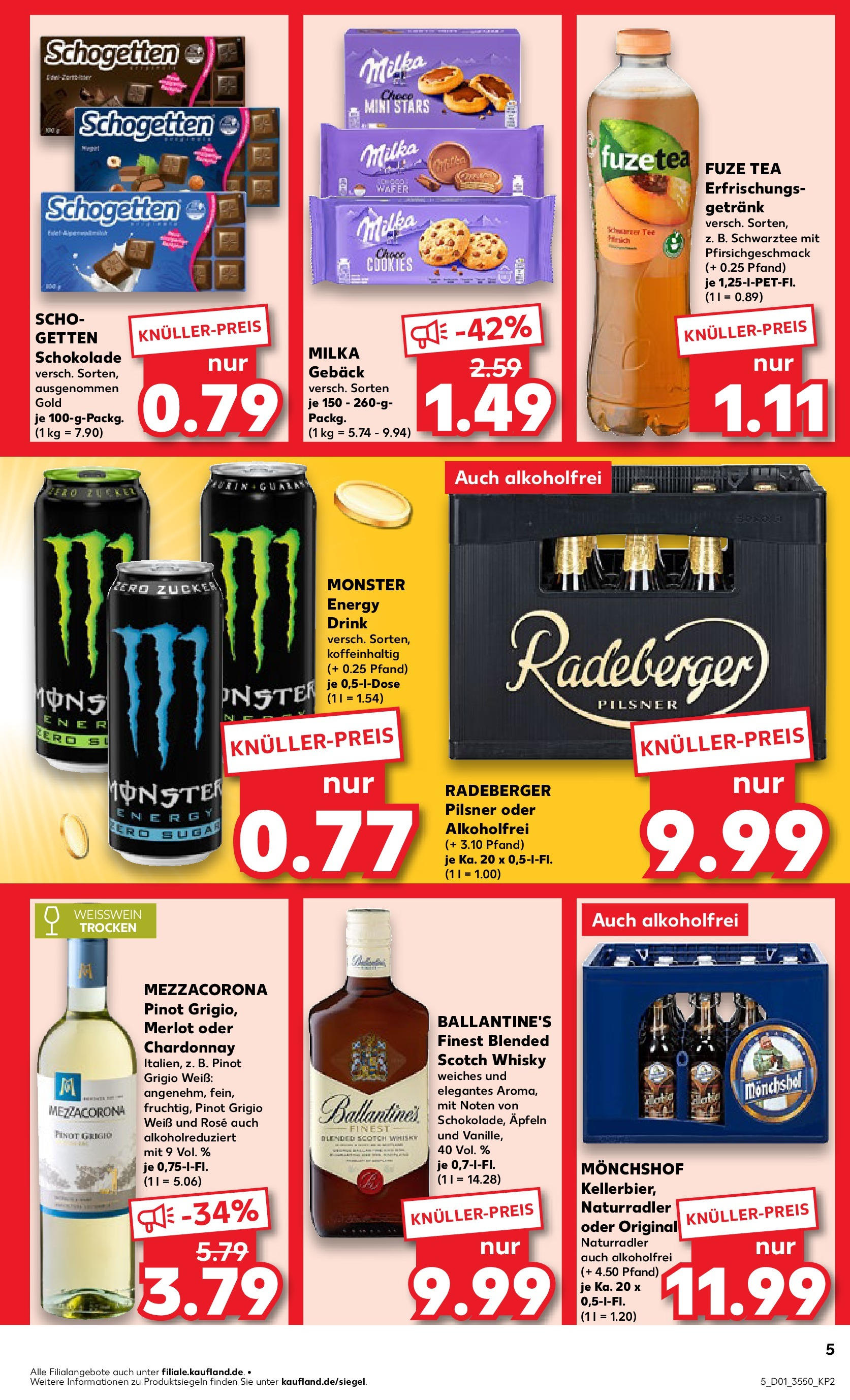 Kaufland - Berlin-Reinickendorf, Ollenhauerstraße 122 (ab 02.01.2025) » Angebote Online zum Blättern | Seite: 5 | Produkte: Weißwein, Weißwein trocken, Milka, Schogetten