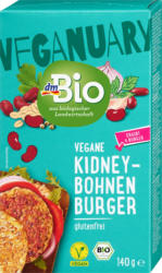 dmBio Veganer Kidneybohnenburger