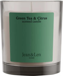 Jean&Len Duftkerze im Glas Fresh Green Tea & Citrus (195 g)