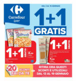 Carrefour Ipermercati 1+1 gratis - al 15.01.2025