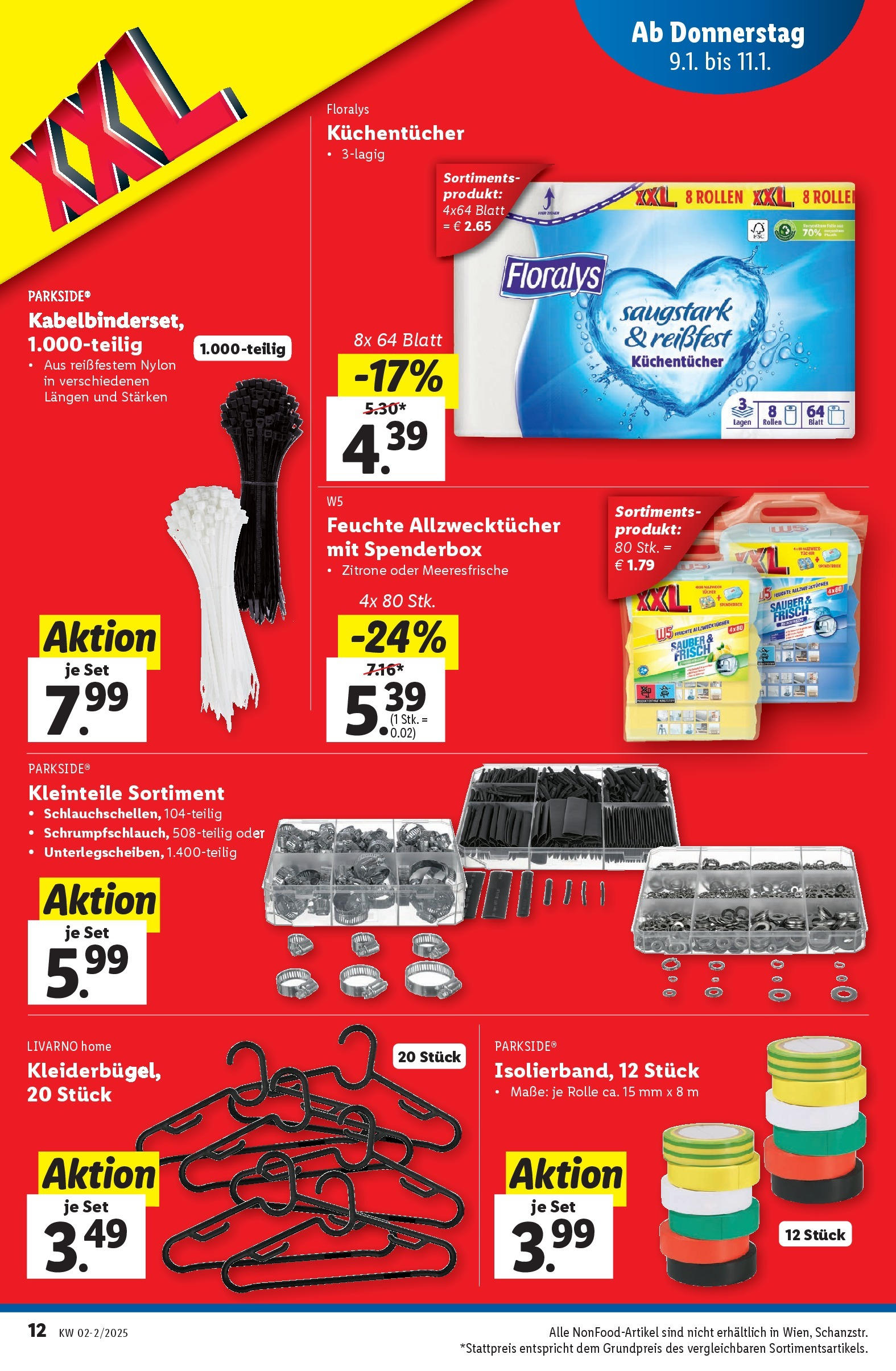 Lidl Flugblatt - Wien ab 09.01.2025 - Angebote ab donnerstag | Seite: 12 | Produkte: Zitrone