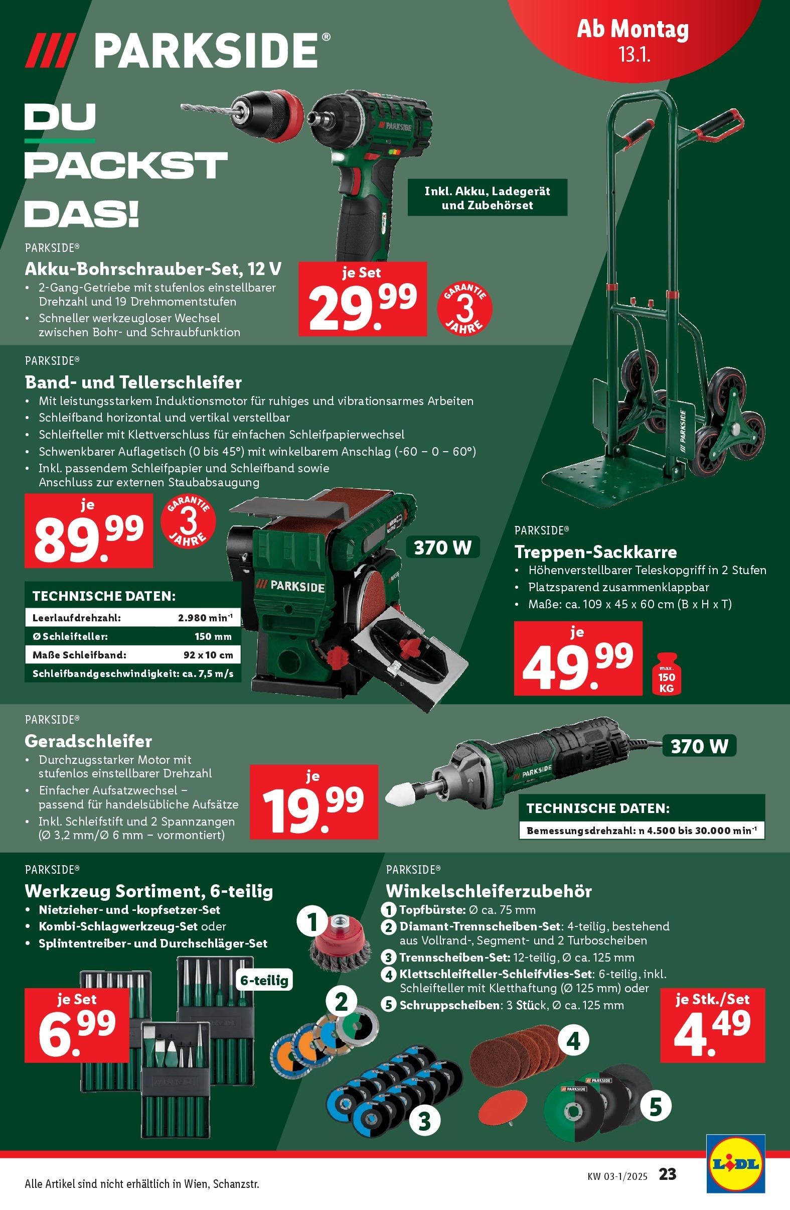 Lidl Flugblatt - Wien ab 09.01.2025 - Angebote ab donnerstag | Seite: 25