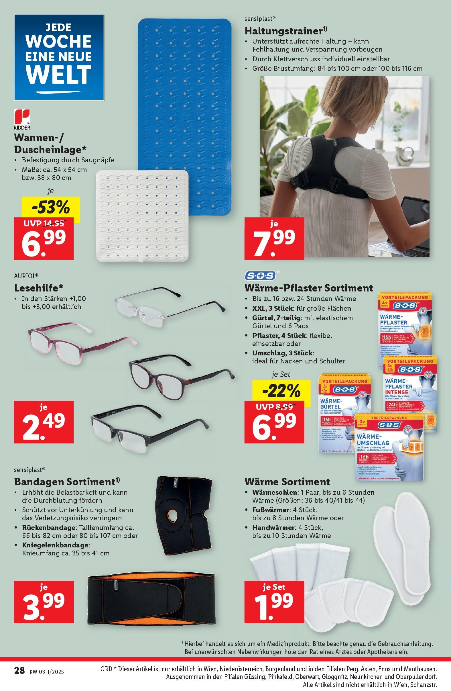 Lidl Flugblatt - Wien ab 09.01.2025 - Angebote ab donnerstag | Seite: 30 | Produkte: Gürtel