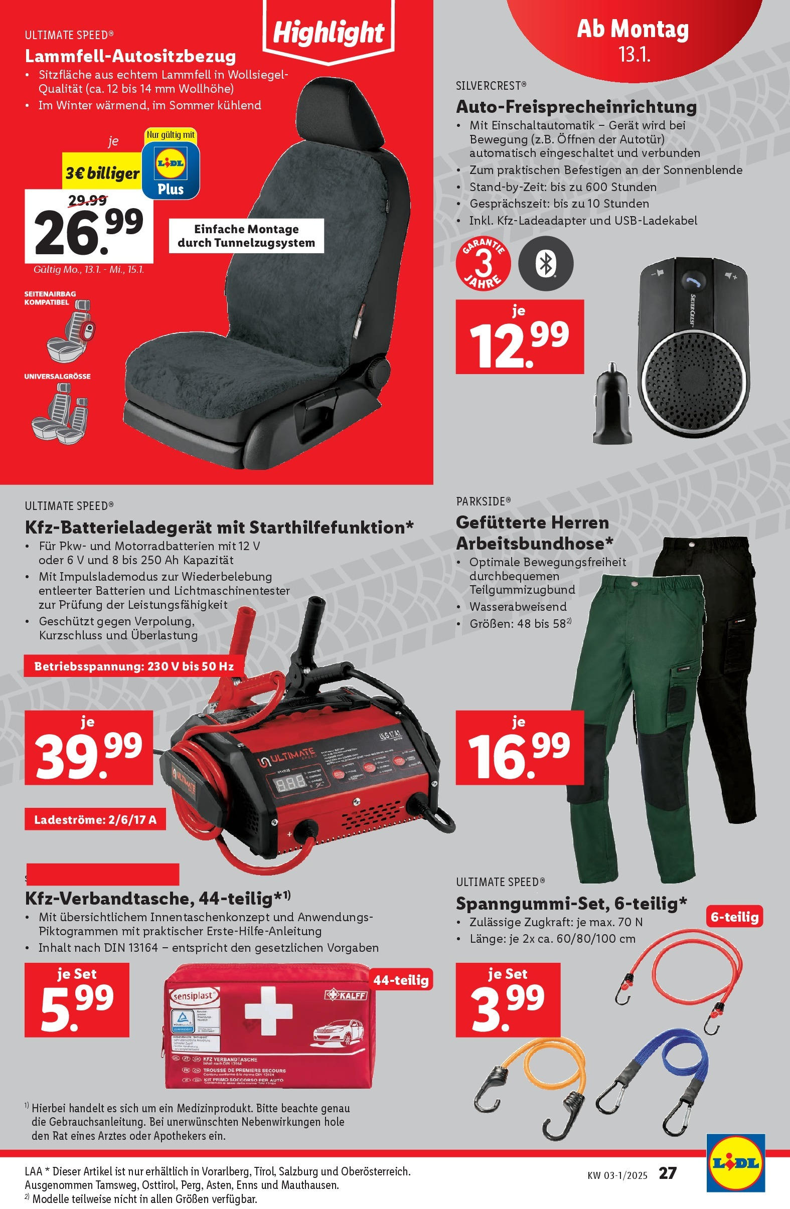 Lidl Flugblatt - Salzburg, Jenbach, Dornbirn ab 08.01.2025 - Angebote ab donnerstag | Seite: 29