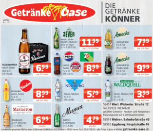 Getränke Oase: Wochenangebote!