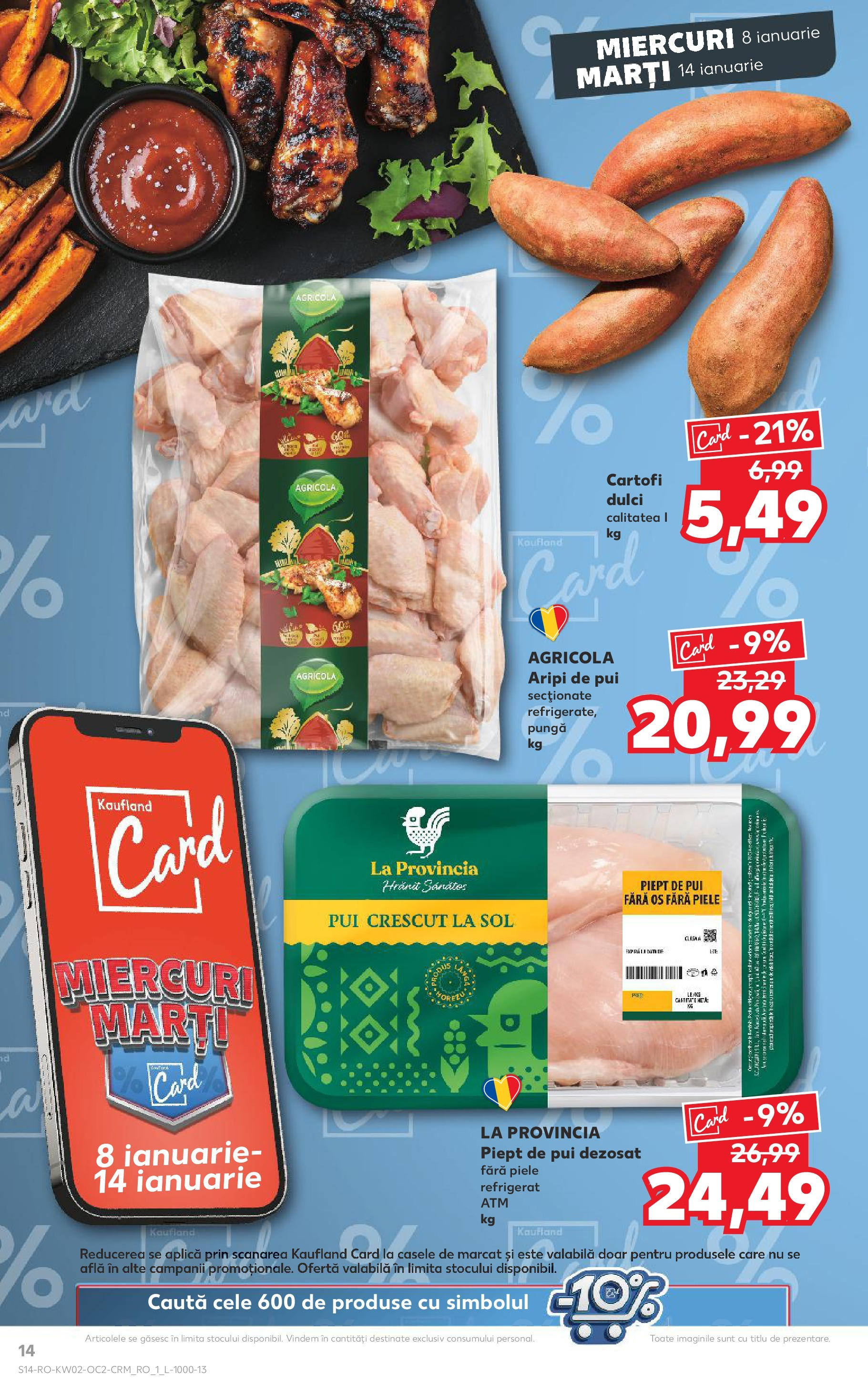 Catalog Kaufland - Târgovişte 08.01.2025 - Revista si Oferta | Pagină: 14 | Produse: Pungă, Cartofi