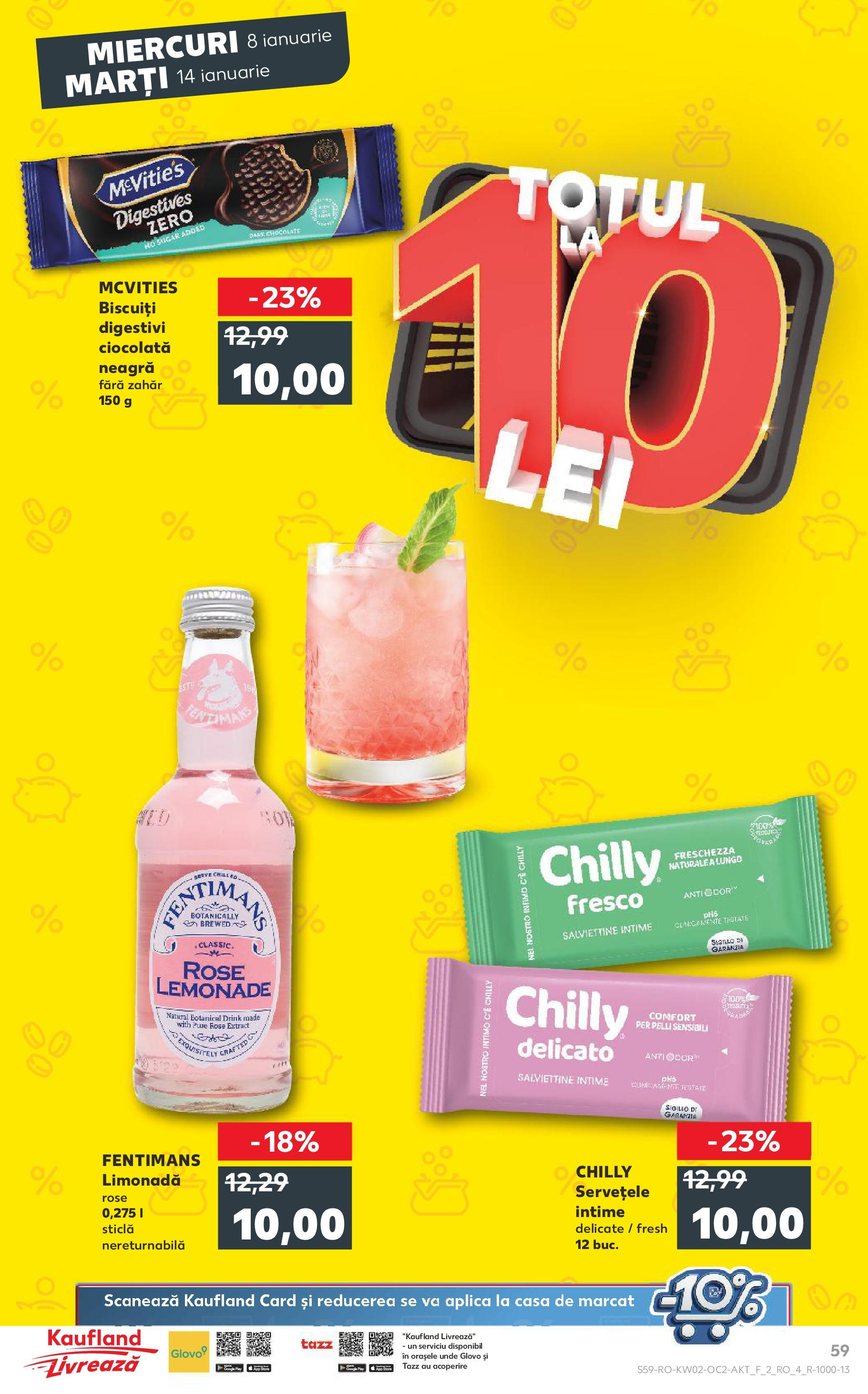 Catalog Kaufland - Târgovişte 08.01.2025 - Revista si Oferta | Pagină: 59 | Produse: Ciocolată, Biscuiți, Zahăr