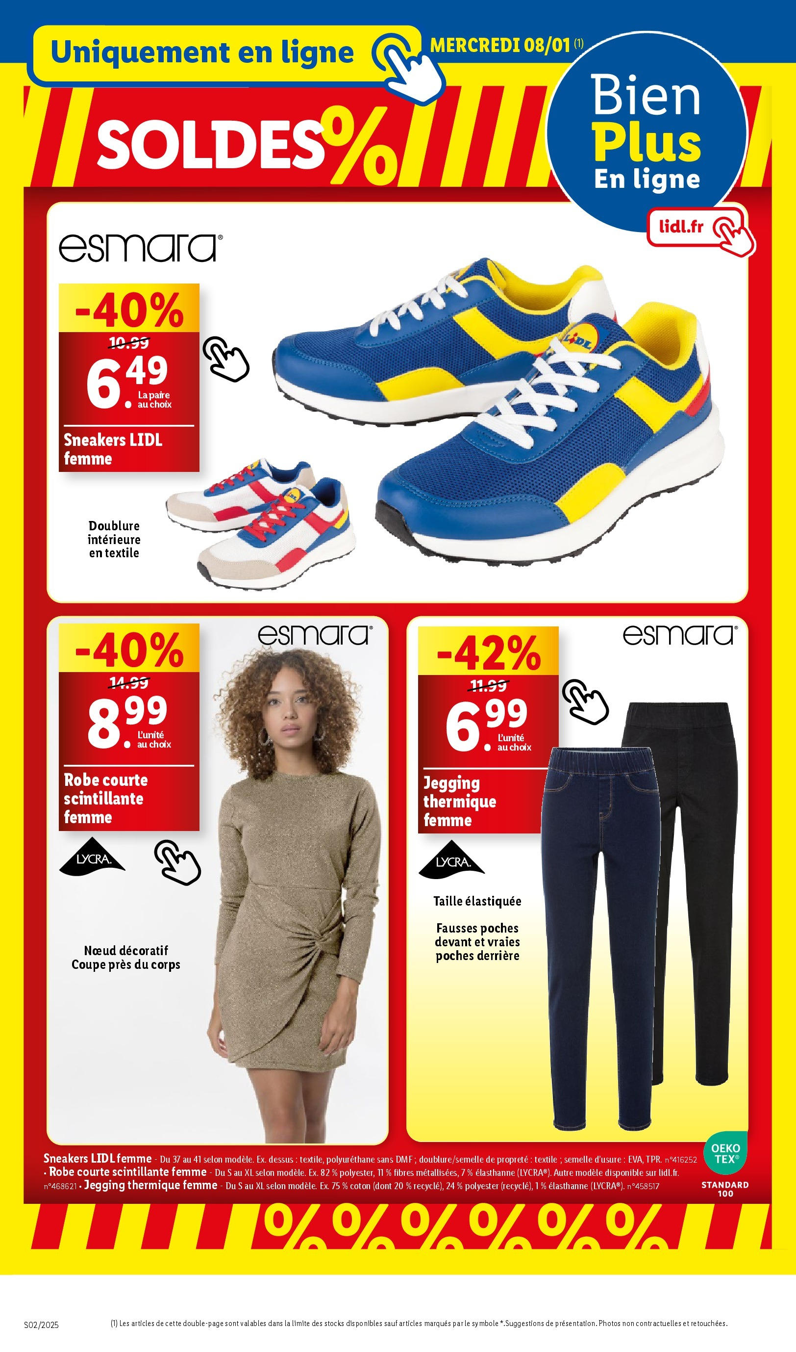 Catalogue LIDL du 06/01/2025 | Promo prospectus en ligne | Page: 30 | Produits: Robe, Coton, Robe courte