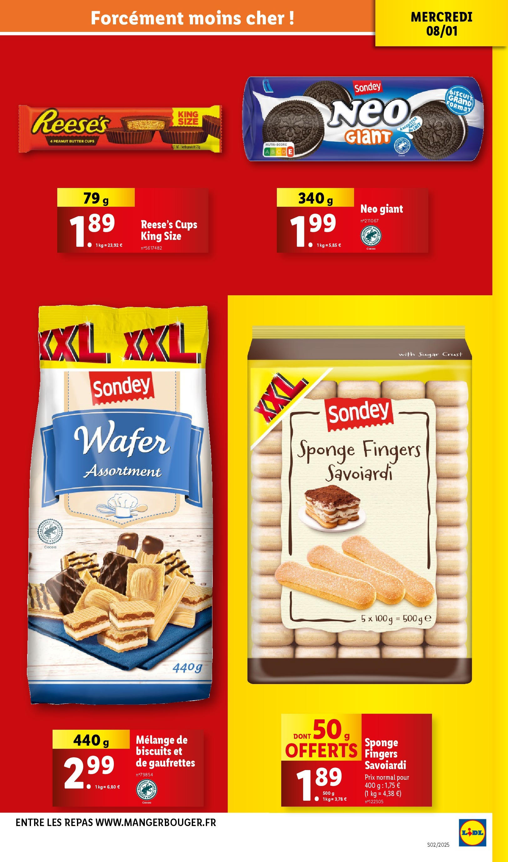 Catalogue LIDL du 07/01/2025 | Promo prospectus en ligne | Page: 21 | Produits: Lait, Biscuits