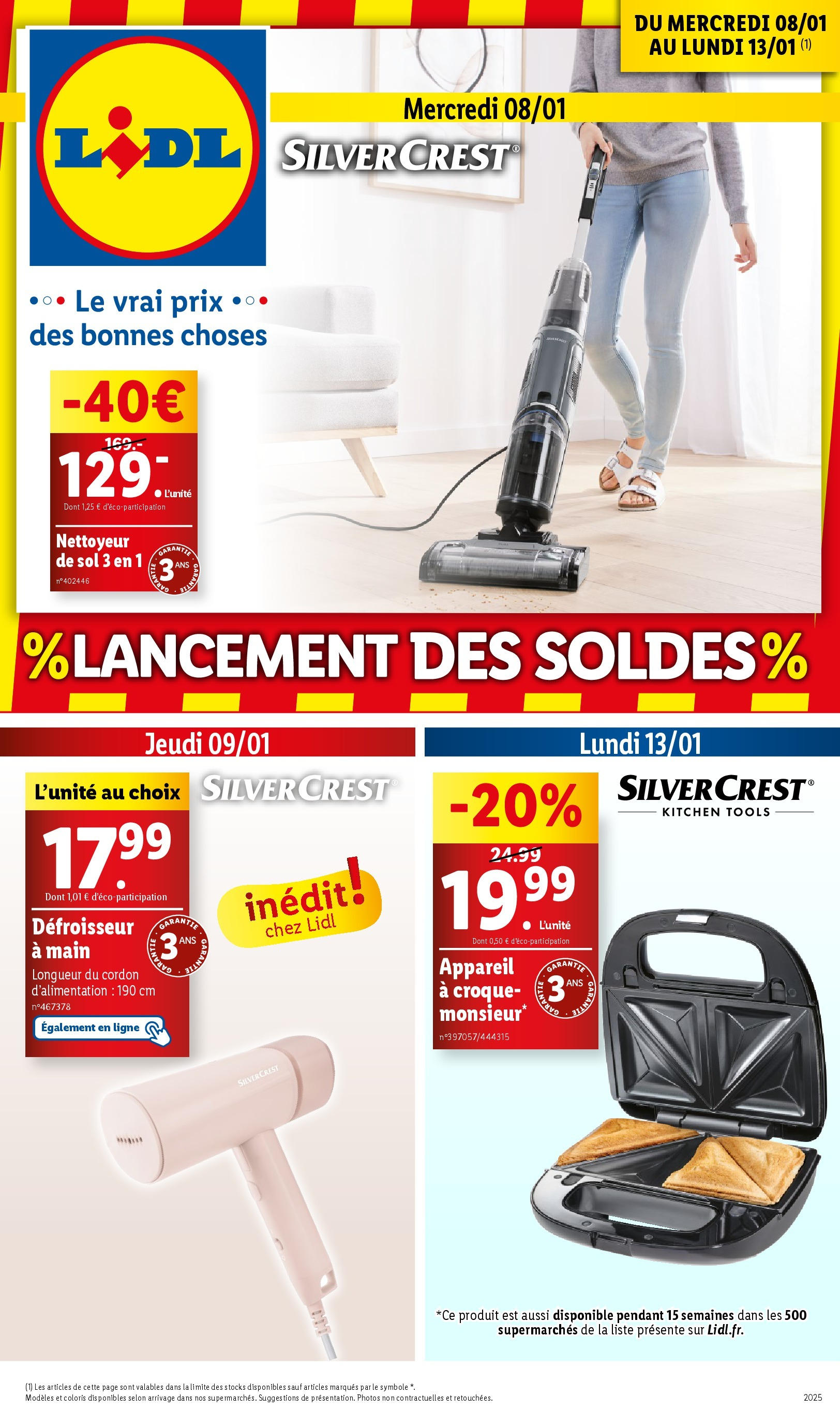 Catalogue LIDL du 07/01/2025 | Promo prospectus en ligne | Page: 1