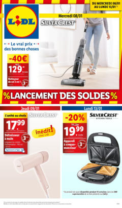 LIDL - Prévisualisation de LIDL - Réveillez le sportif en vous! Atteignez vos objectifs grâce aux affaires de sport Lidl. valide à partir de 07.01.2025