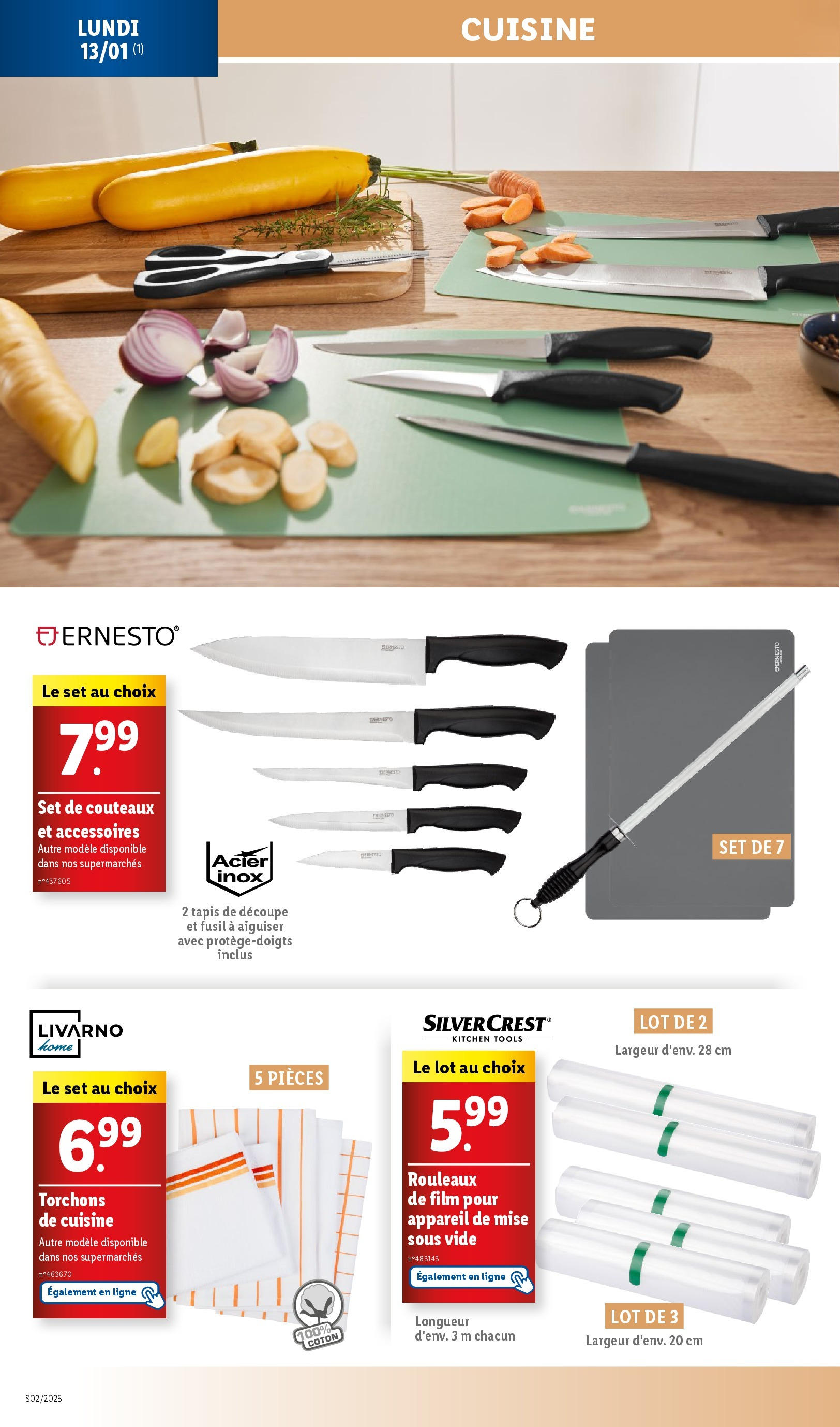 Catalogue LIDL du 07/01/2025 | Promo prospectus en ligne | Page: 72 | Produits: Coton, Tapis