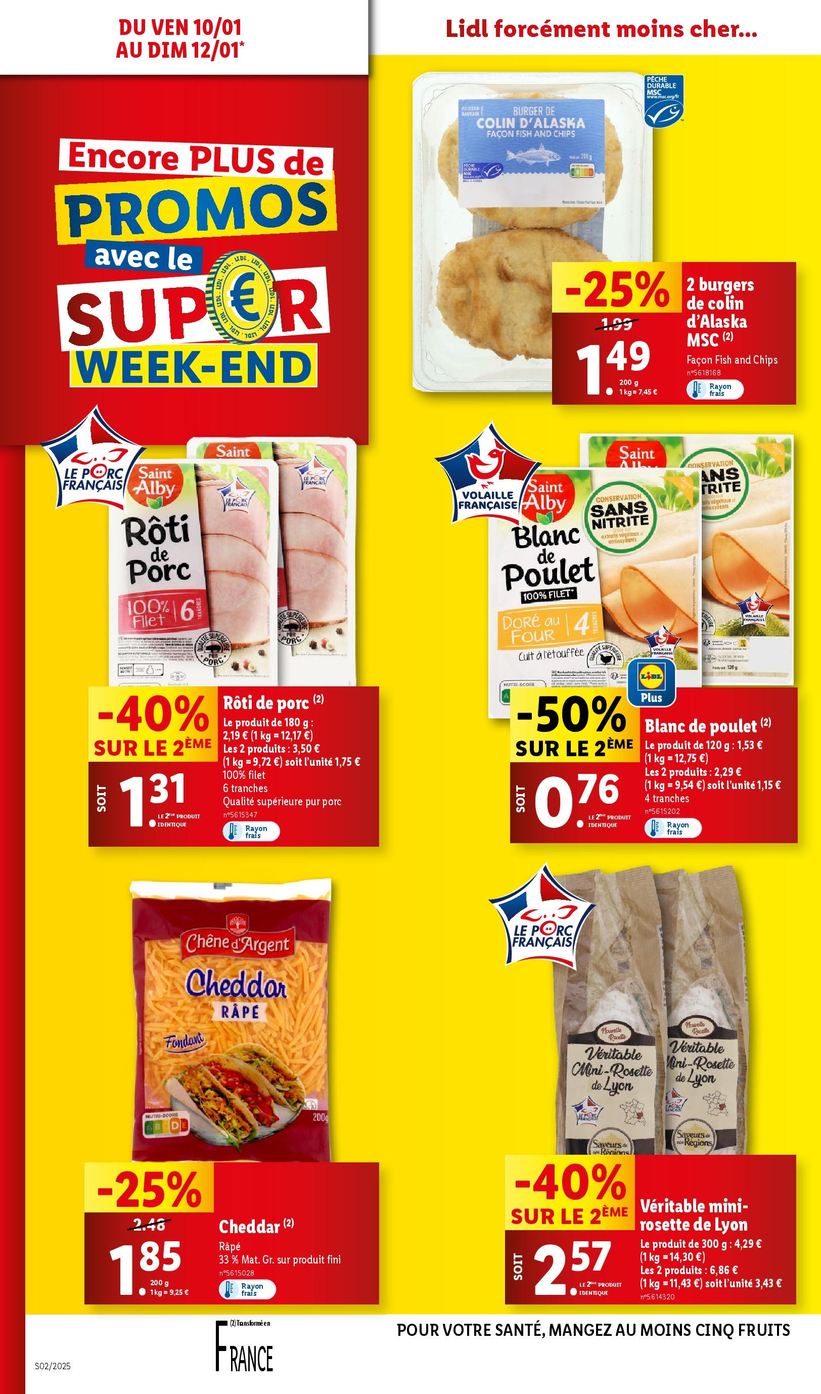 Catalogue LIDL du 07/01/2025 | Promo prospectus en ligne | Page: 84 | Produits: Pêche, Four, Cheddar, Chips