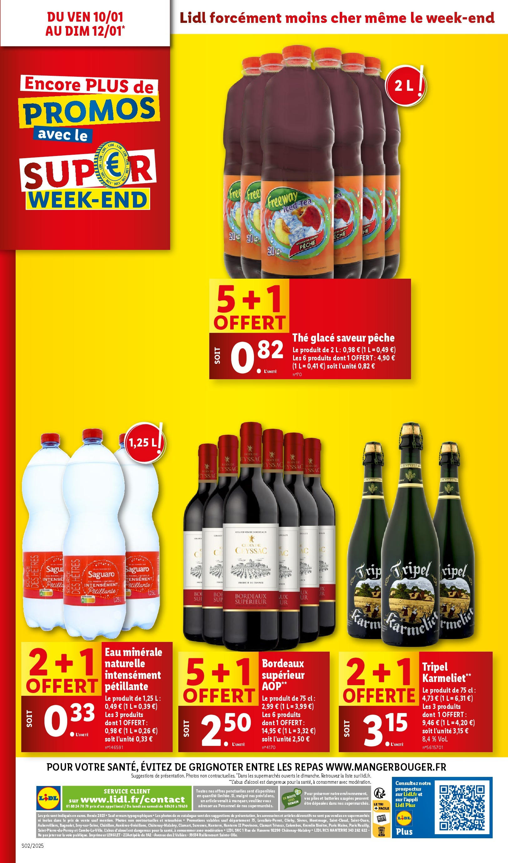 Catalogue LIDL du 07/01/2025 | Promo prospectus en ligne | Page: 86 | Produits: Eau minérale, Pêche, Eau minérale naturelle, Piles