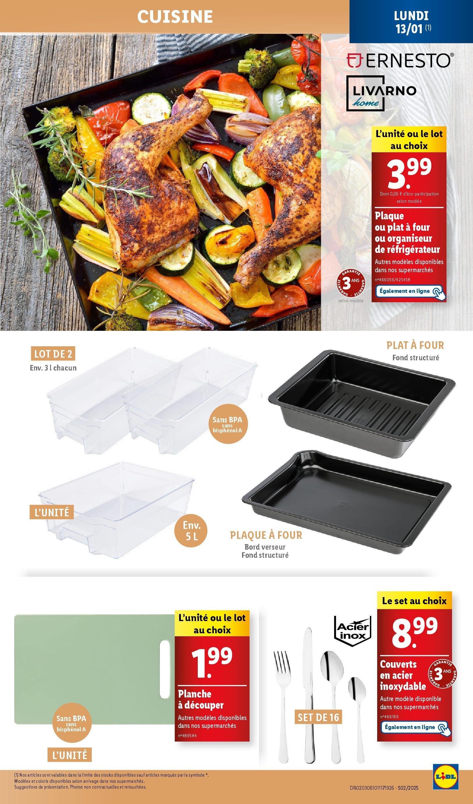 Catalogue LIDL du 07/01/2025 | Promo prospectus en ligne | Page: 73 | Produits: Réfrigérateur, Four