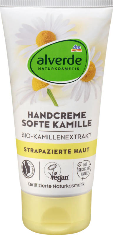 alverde NATURKOSMETIK Handcreme Softe Kamille