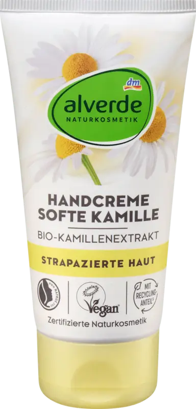 alverde NATURKOSMETIK Handcreme Softe Kamille