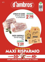 D'Ambros Maxi risparmio - al 19.01.2025