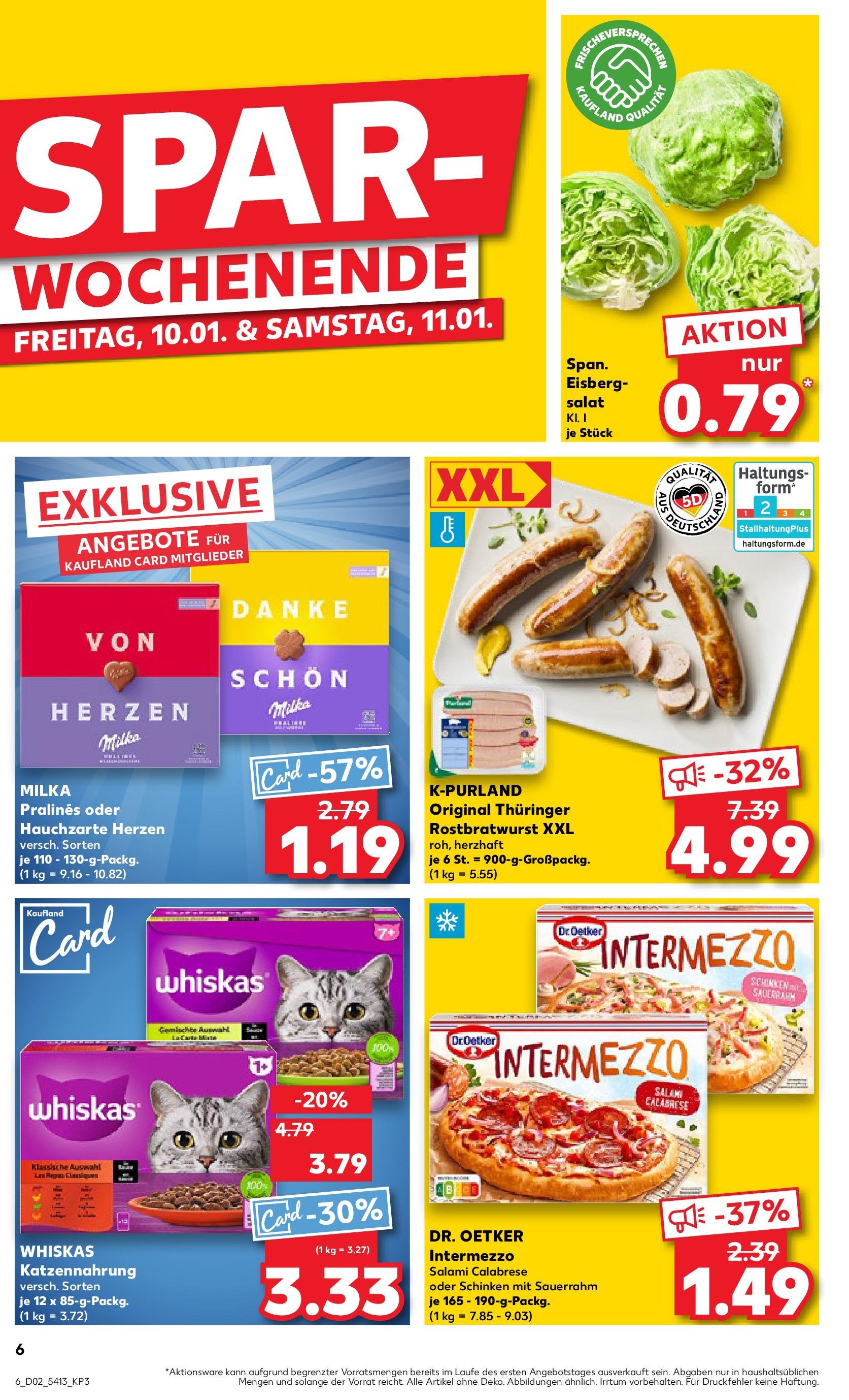 Kaufland - Nürnberg, Fürther Straße 187 (ab 09.01.2025) » Angebote Online zum Blättern | Seite: 6 | Produkte: Salami, Schinken, Sauerrahm, Salat