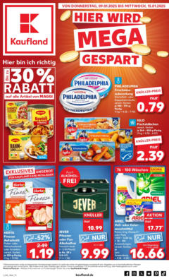 Vorschau von dem Prospekt des Geschäftes Kaufland, gültig ab dem 09.01.2025