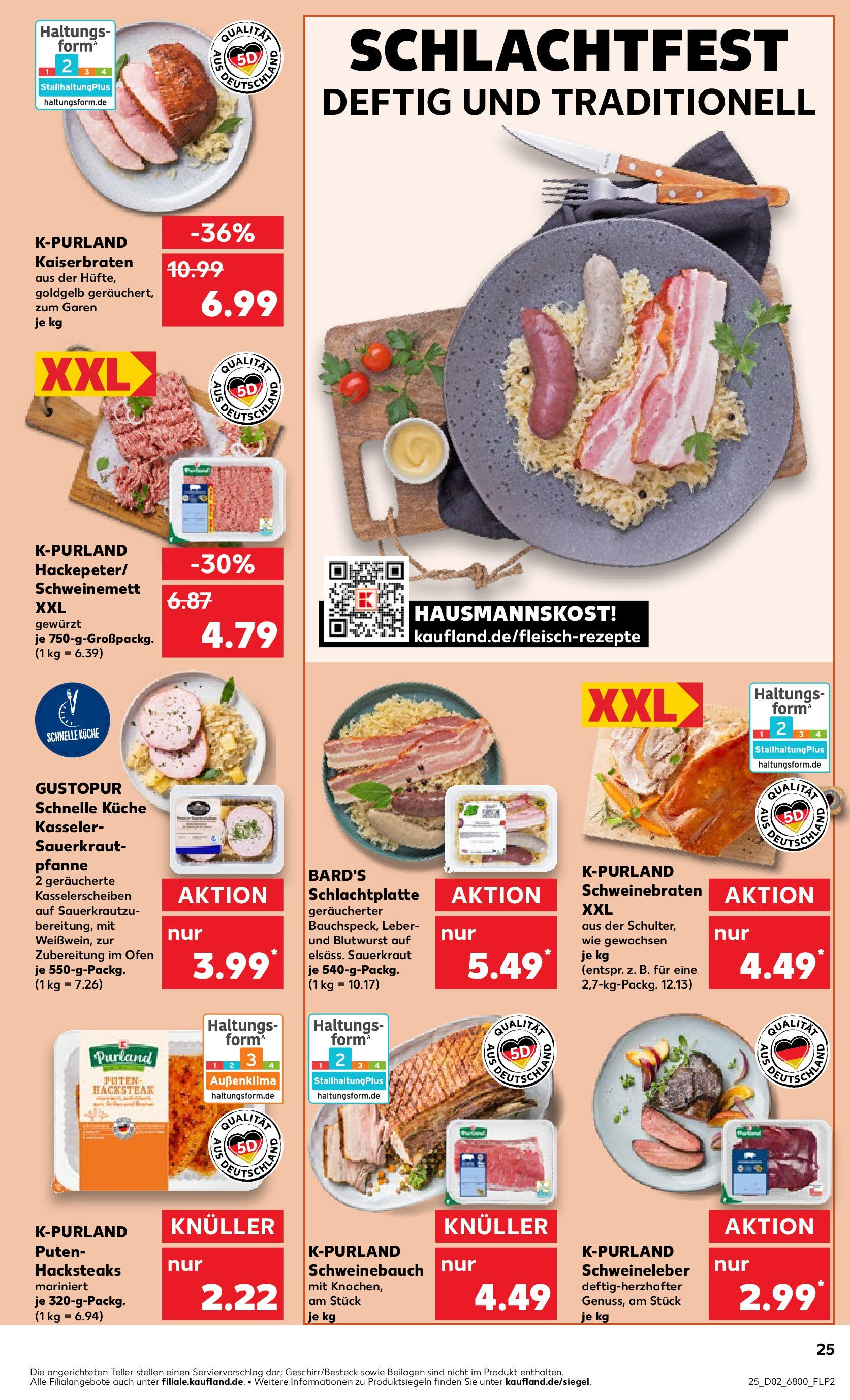 Kaufland - Berlin-Reinickendorf, Ollenhauerstraße 122 (ab 09.01.2025) » Angebote Online zum Blättern | Seite: 25 | Produkte: Ofen, Schweinebauch, Küche