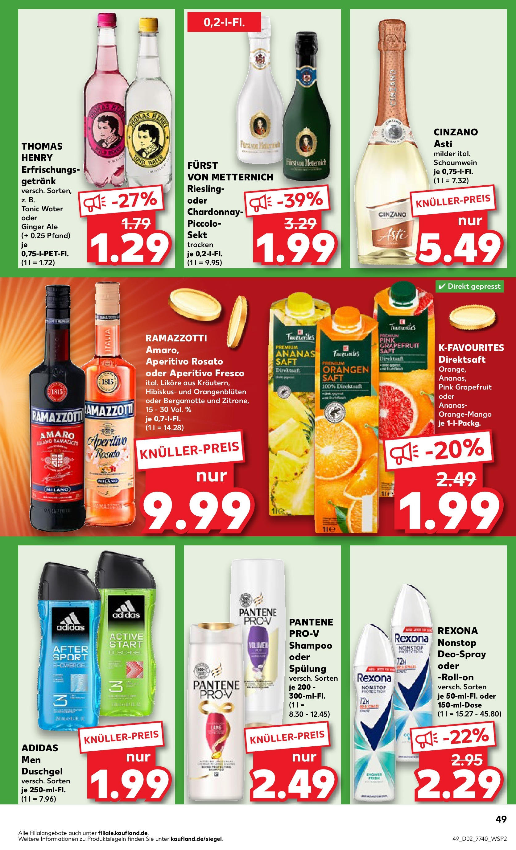 Kaufland - Nürnberg, Fürther Straße 187 (ab 09.01.2025) » Angebote Online zum Blättern | Seite: 49 | Produkte: Orangen, Duschgel, Shower Gel, Deospray