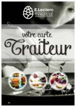 CARTE TRAITEUR PERMANENTE