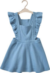 ALANA Kleid mit Waffel-Struktur, blau, Gr. 98